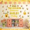 3D Sunflower Bulletin Board Decorations Bee Classroom Door Decor